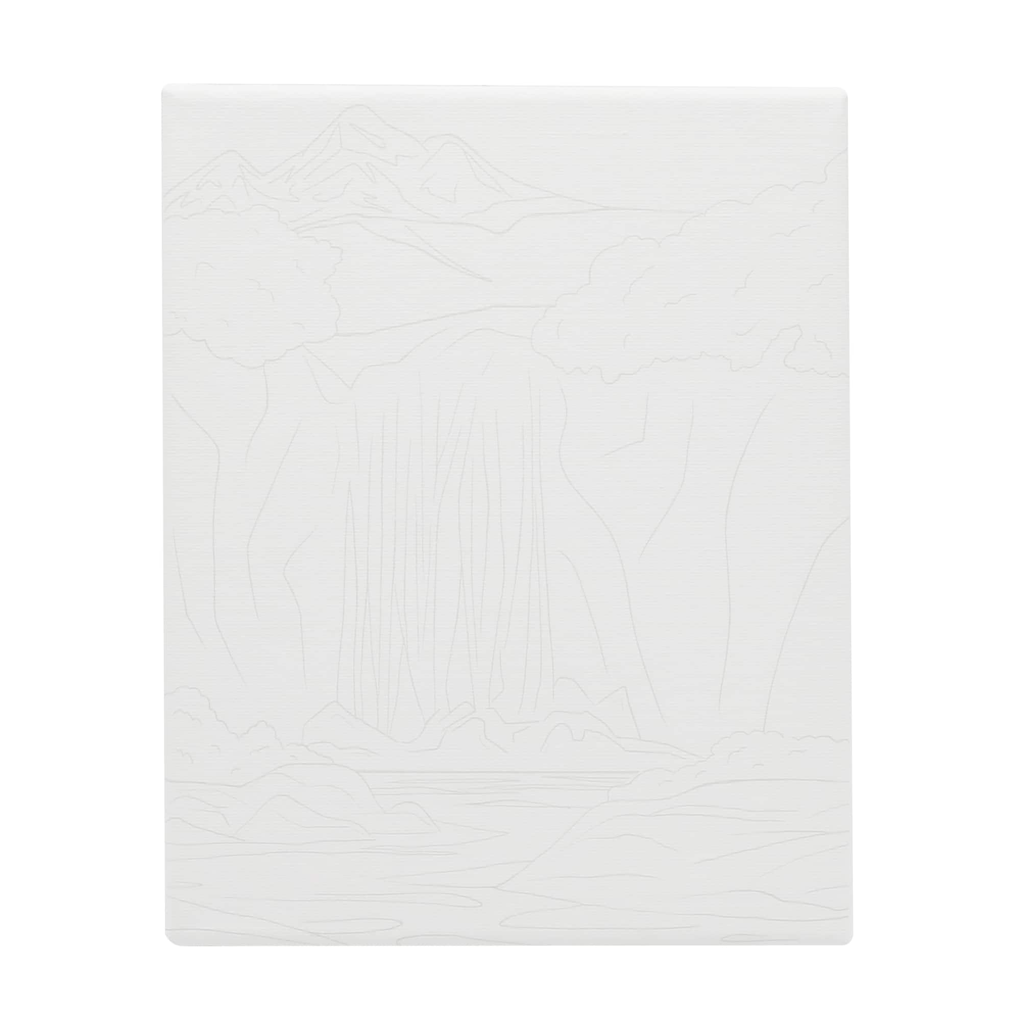 8" x 10" Waterfall Canvas Painting Kit by Craft Smart®